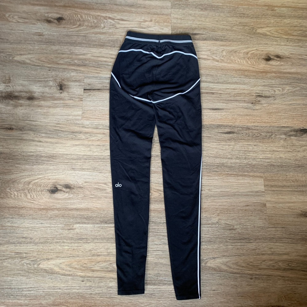 Alo Yoga Women Airbrush Heart Throb High Waist Leggings Sporty Athletic